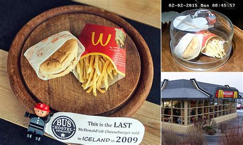 Iceland Puts Last Ever Mcdonalds Burger And Chips In National Museum