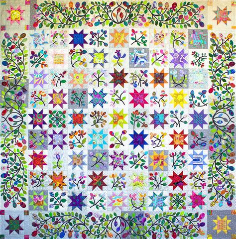 2015 Opportunity Quilt Annies Star Quilt Guild California Stars