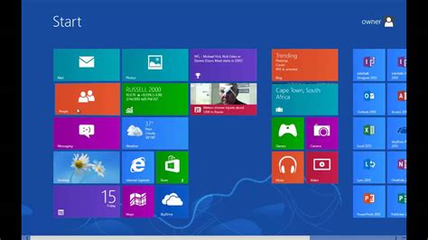 Windows 8 Tutorial 1 Introduction To The Windows 8 Start Screen Youtube