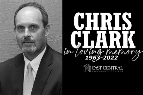 Scholarship Established In Memory Of Chris Clark East Central