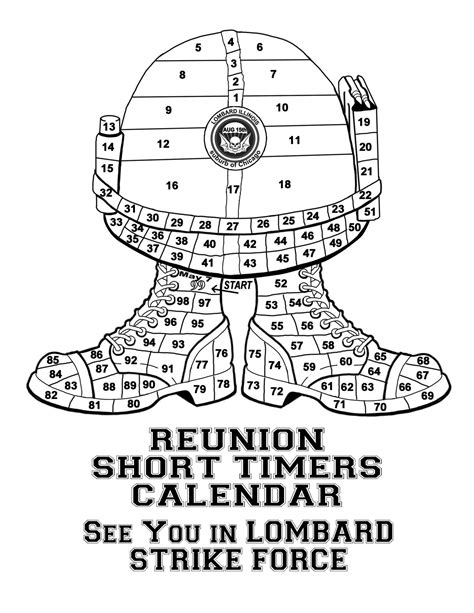 Short Timers Calendar Calendar Template 2023