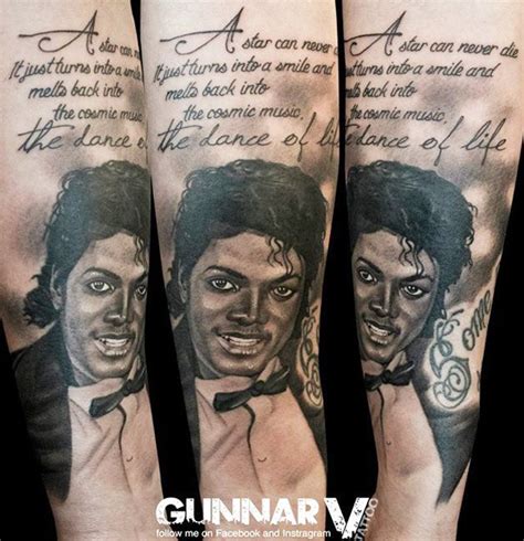 Michael Jackson Tattoo By Gunnar V Post