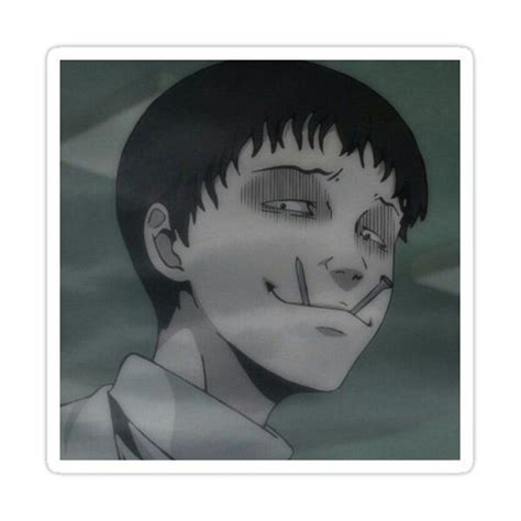 Souichi Junji Ito Sticker By Hentaifanatic Junji Ito Aesthetic Anime