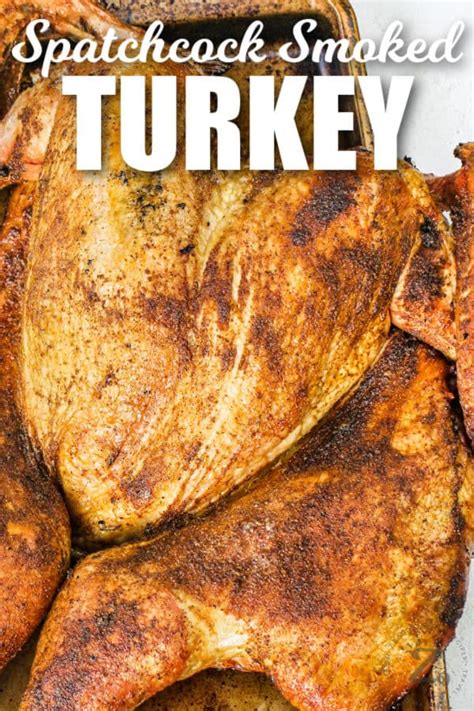 Spatchcock Smoked Turkey Our Zesty Life