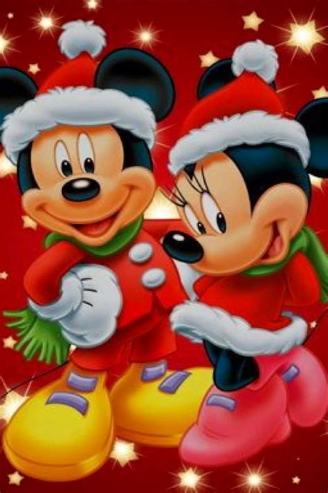 Christmas Iphone Wallpaper Tjn Mickey Mouse Christmas Minnie