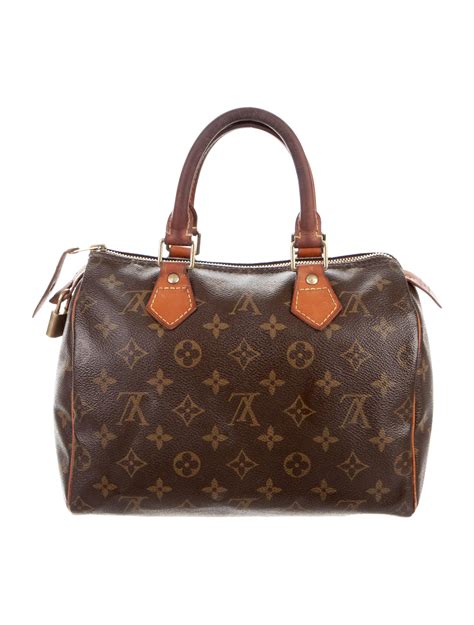 Louis Vuitton Monogram Speedy 25 Handbags Lou106214 The Realreal