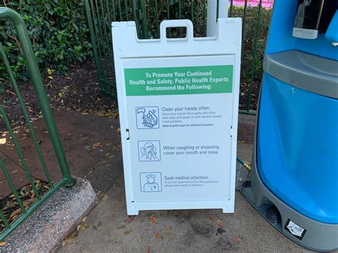 Photos Portable Hand Washing Stations Added Throughout Walt Disney