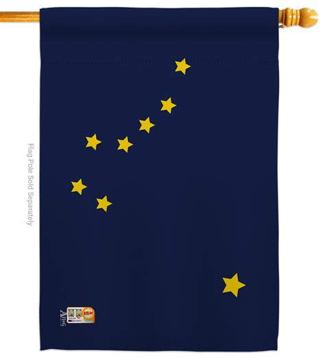 Alaska Americana States House Flag Modern Flags And Flagpoles By