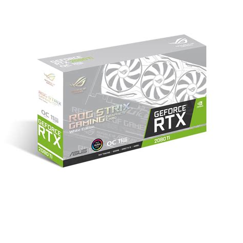 That alone should clue you in to. ASUS Launches ROG STRIX RTX 2080 Ti White Edition, Higher ...