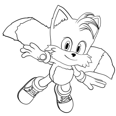 24 Movie Tails Coloring Pages Saroashelden