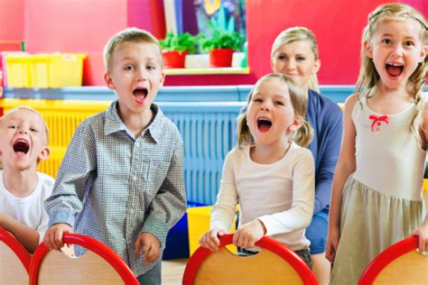 Children In A Nursery School Stock Photo Download Image Now