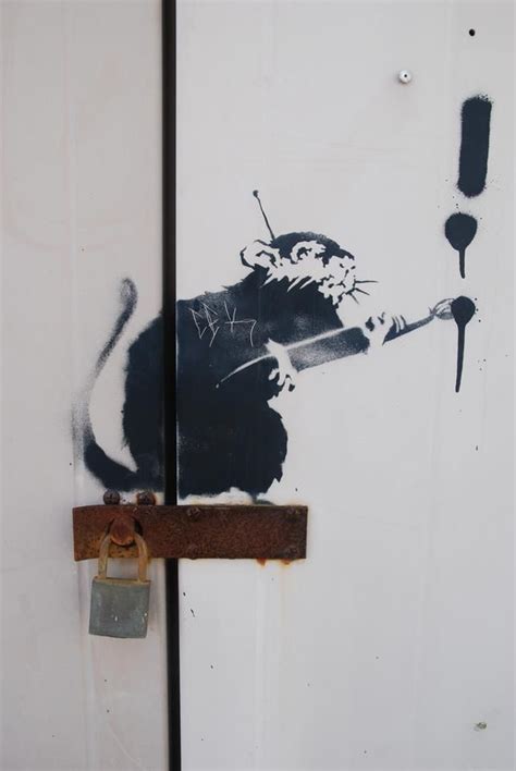 Banksy Street Art Stencil Banksy Street Art Street Art