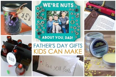 Shop father's day gift ideas for every type of dad including tech, grooming kits, cooking essentials and personalized gifts. 20 Father's Day Gifts Kids Can Make