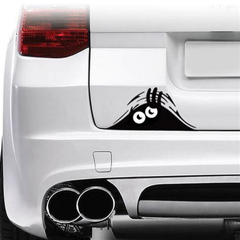 208cm Funny Peeking Monster Auto Car Walls Windows Sticker Graphic