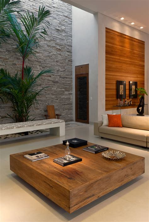 Projeto De Andrea Murao Living Room Decor Brown Couch Living Room