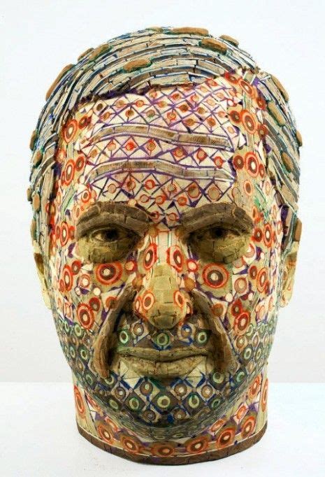 Intricate Sculptures From Recycled Wood Portrait Sculpture Unusual