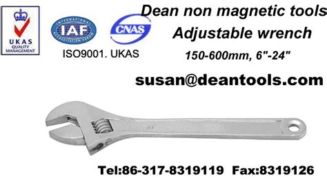 Adjustable Wrench Non Adjustable Wrench
