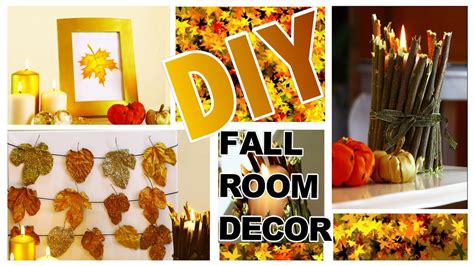 Diy Autumnfall Room Decor 3 Easy Diy Fall Home Decoration Ideas