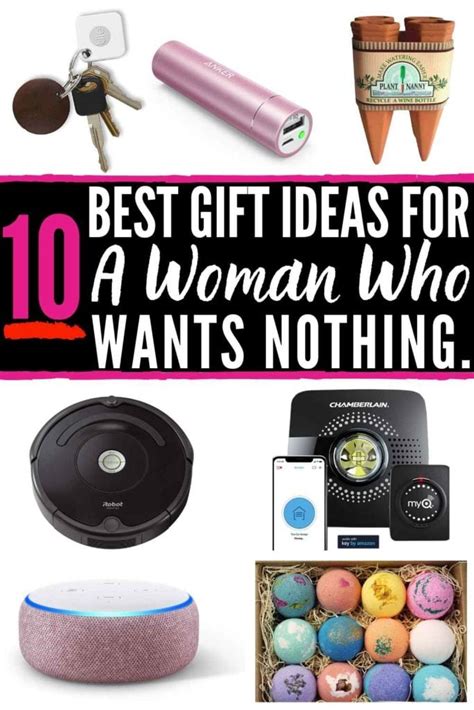 10 BEST Unique Useful Gifts For The Woman Who Wants Nothing