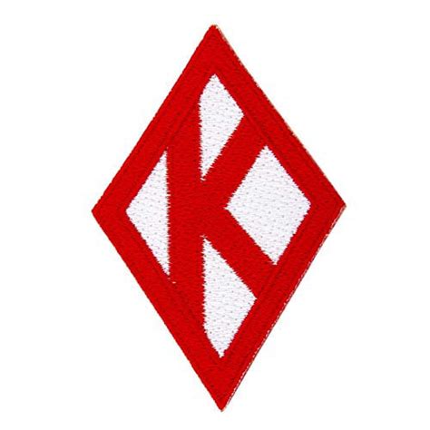 Kappa Alpha Psi Fraternity Diamond Embroidered Appliqué Patch Sew Or