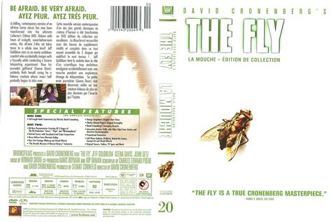 Jaquette Dvd De The Fly Cinéma Passion