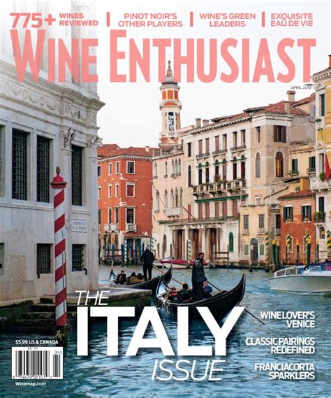 Maybe you would like to learn more about one of these? Wine Enthusiast Magazine | The World in Your Glass ...