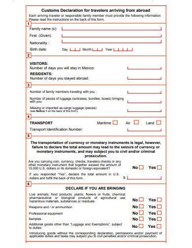 Free Usps Printable Customs Forms Printable Forms Free Online