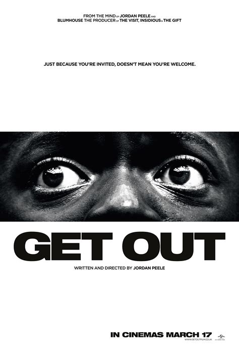 Get Out 2017 Poster 3 Trailer Addict