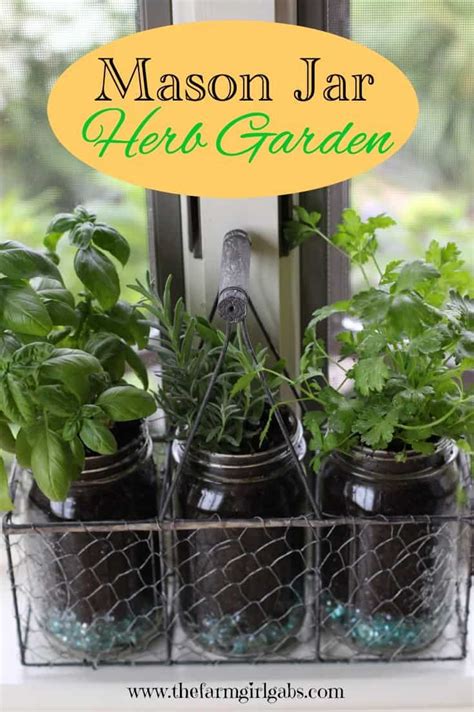 How To Build A Mason Jar Herb Garden 11 Steps With Pictures Artofit
