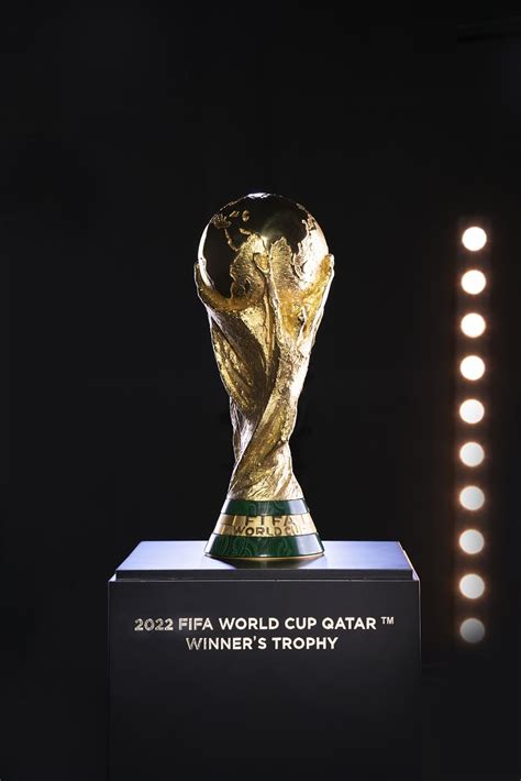 fifa world cup qatar 2022 winners trophy vector image aria art gambaran