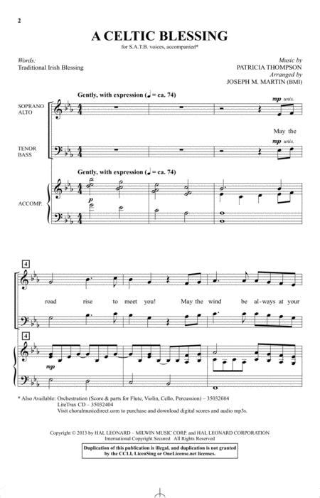 Download Digital Sheet Music Of Joseph M Martin For Choral Satb