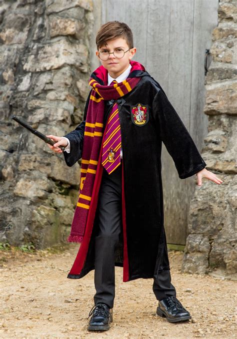 Deluxe Harry Potter Adult Robe Cloak Hogwarts Wizard Book Week