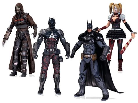 Here S The First Wave Of Arkham Knight Action Figures Unboxed IGN Unboxing
