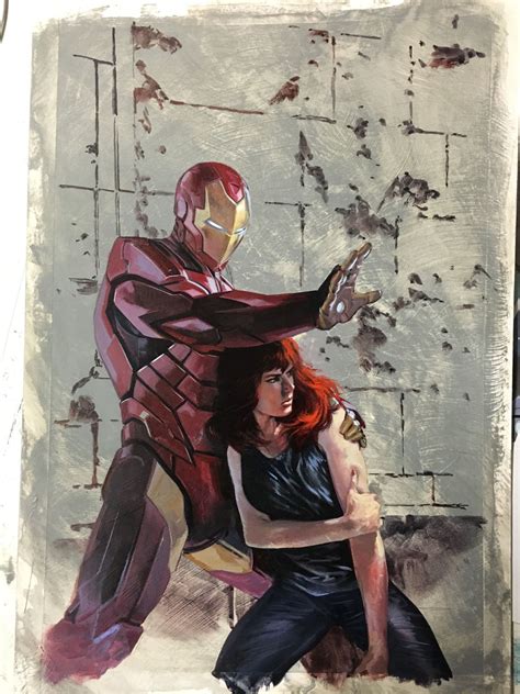 Gabriele Dellotto Marvel Iron Man Superhero Art