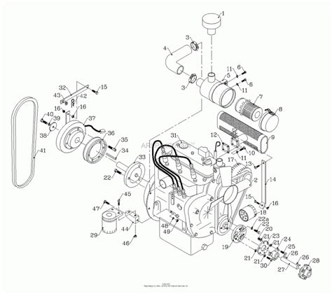 Tech Gear Kubota D1105 Injection Pump Diagram