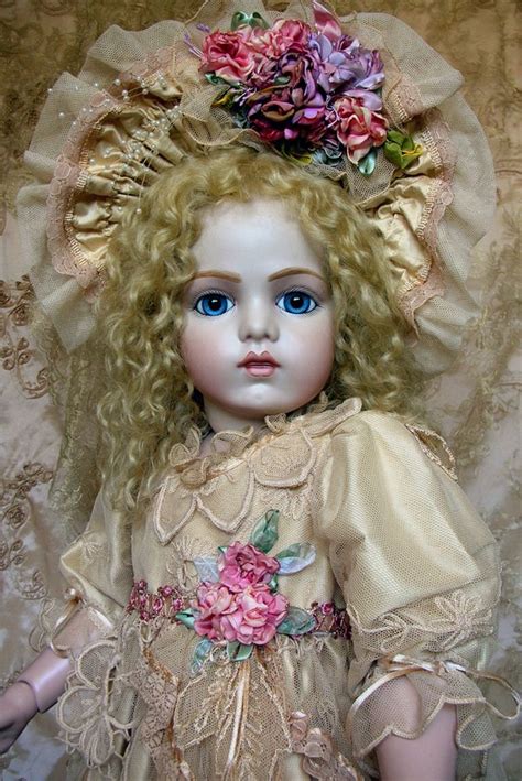 bebe bru jne 13 in large 28 inch size by emily hart antique doll dress antique dolls beautiful