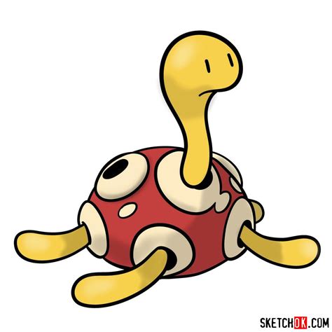 How To Draw Shuckle The Unyielding Pokémon Step By Step