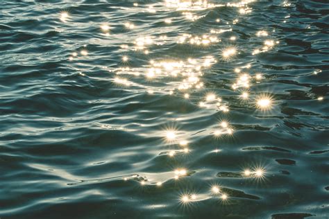 Wallpaper Sunlight Sea Water Reflection Sky Waves