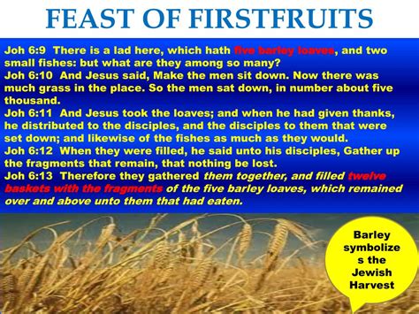 Ppt The Feast Of First Fruits Powerpoint Presentation Free Download