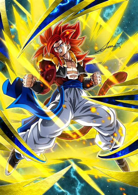 Threw 12k on this banner, i was too hyped to let them goenjoy :d. SSJ4 Gogeta (GT) | Anime dragon ball super, Dragon ball ...