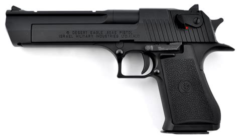 A Black Tactical Desert Eagle For Stealth Assasinations This Is A Very
