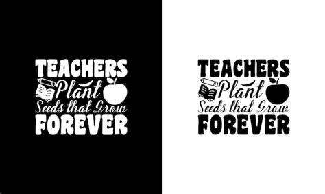 Premium Vector Teacher Quote T Shirt Design Typography