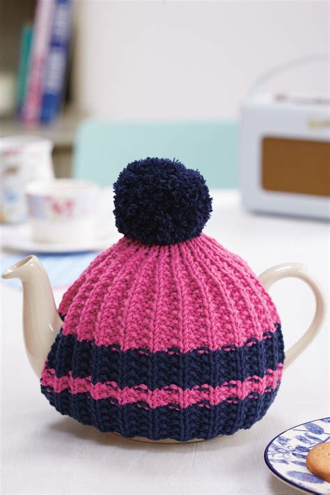 Bobble Top Tea Cosy Knitting Pattern The Knitting Network Tea Cosy