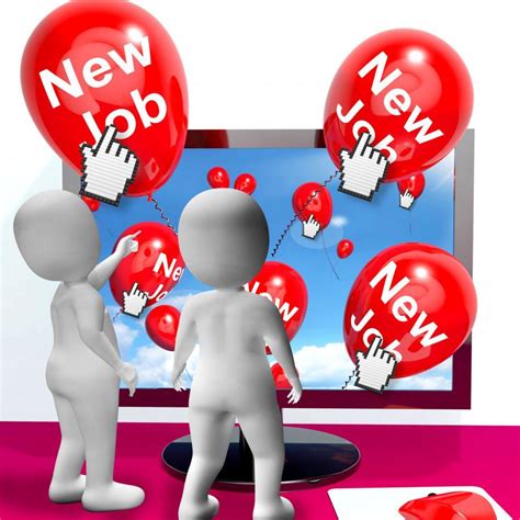 Free Stock Photo Of New Job Balloons Show Internet Congratulations For