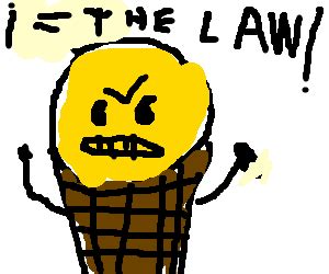 The only emperor is the emperor of ice cream. - Drawception