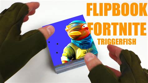 Fortnite Flipbook Triggerfish Skin Fishstick New Style Youtube