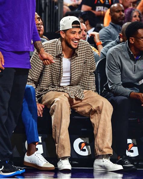 Devin Booker In Nba Outfit Hype Clothing Mens Outfits
