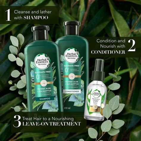 Herbel Essences Eucalyptus Shampoo 600ml Guardian Singapore