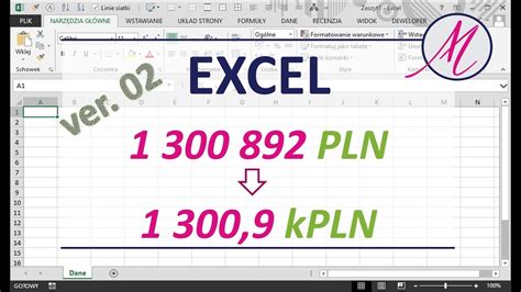 Excel Wy Wietlanie Warto Ci W Tysi Cach Ma O Znane U Ycie Wklej Specjalnie Youtube