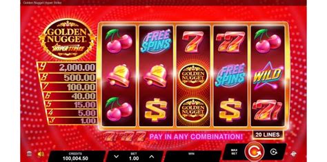 Golden Nugget Hyper Strike Slot Review Free Play